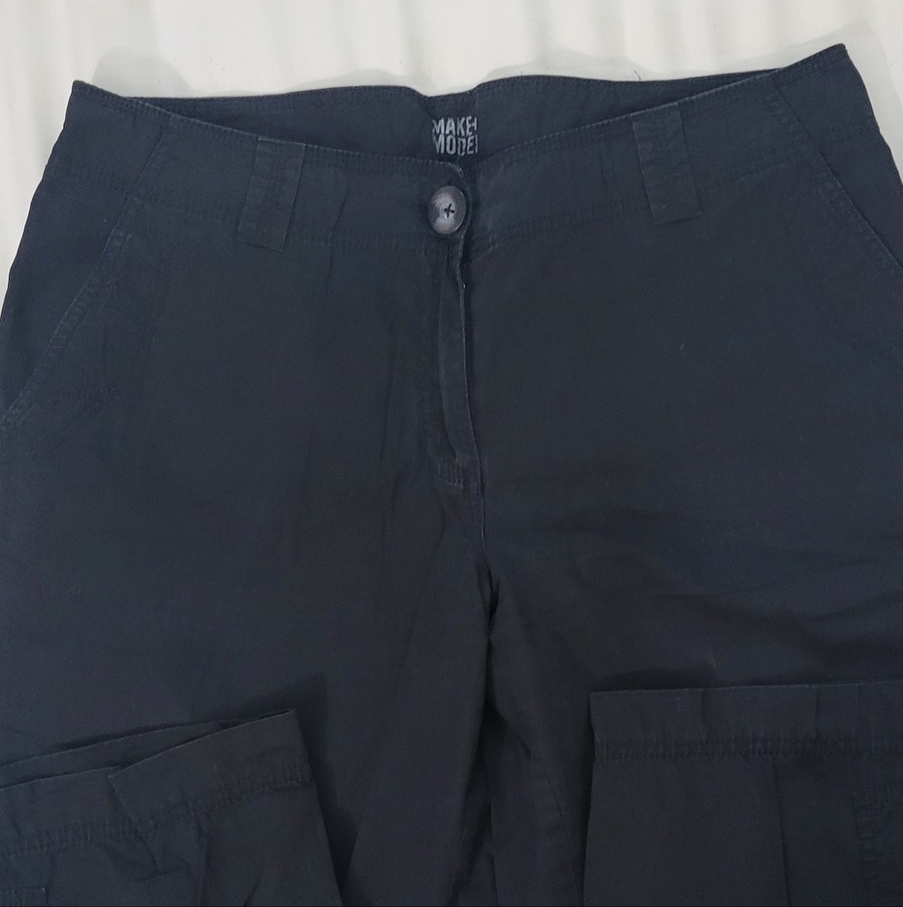 Make + Model Black Cargo Pants